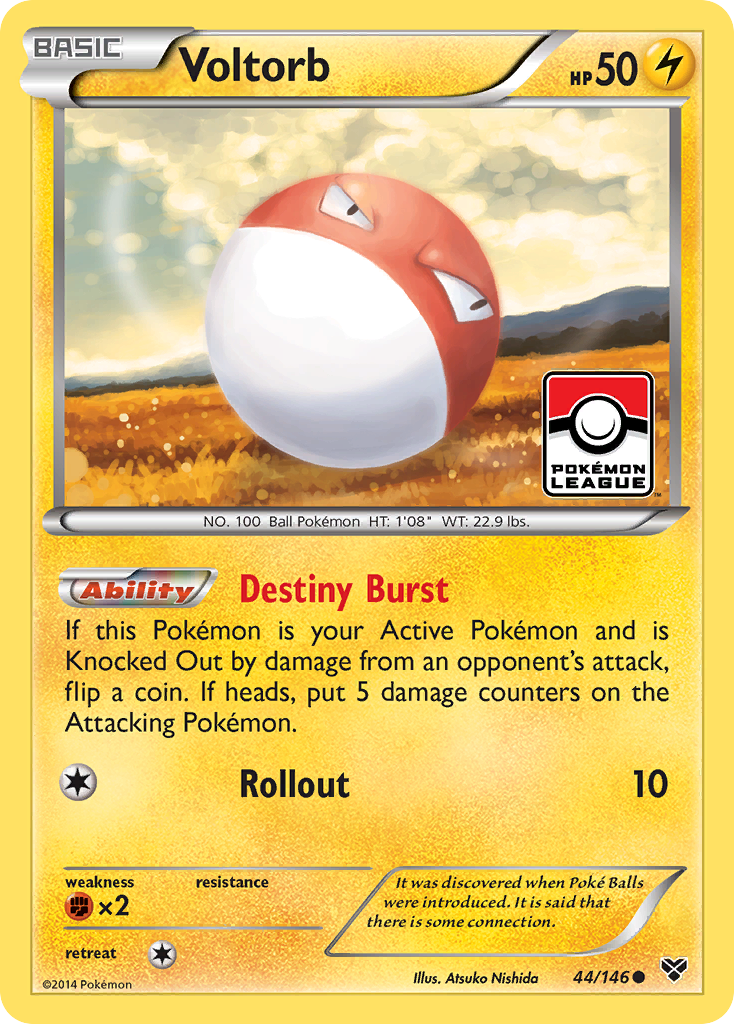 Voltorb (44/146) [XY: Base Set] | Gear Gaming Fayetteville