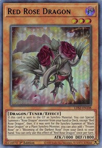 Red Rose Dragon (Green) [LDS2-EN108] Ultra Rare | Gear Gaming Fayetteville