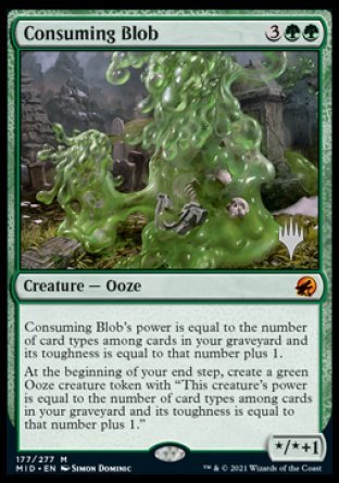 Consuming Blob (Promo Pack) [Innistrad: Midnight Hunt Promos] | Gear Gaming Fayetteville