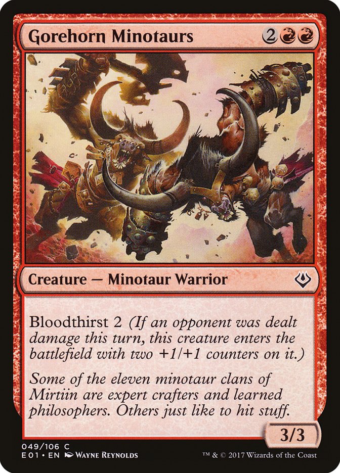 Gorehorn Minotaurs [Archenemy: Nicol Bolas] | Gear Gaming Fayetteville