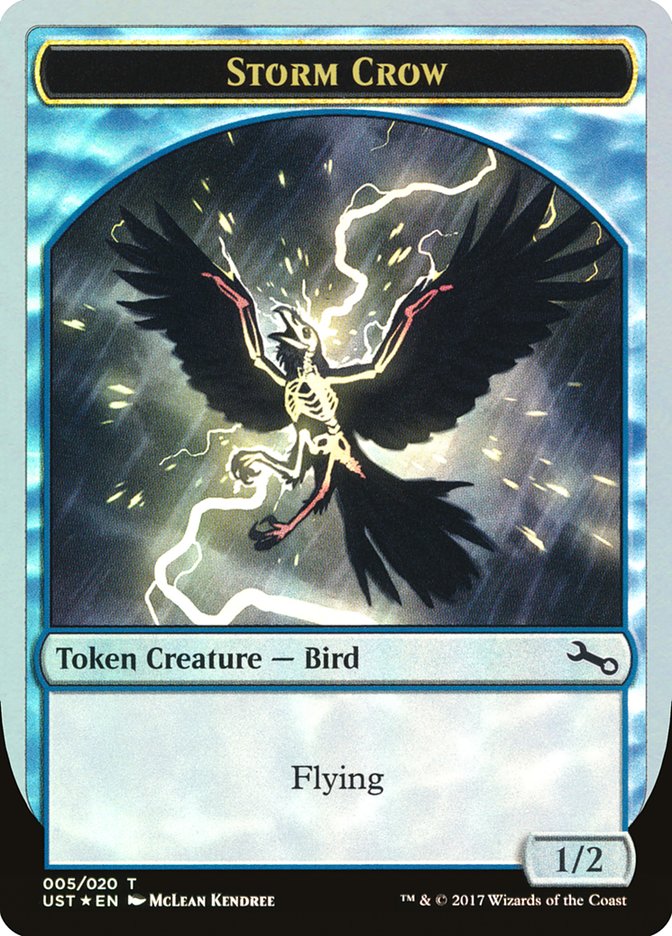 Storm Crow Token [Unstable Tokens] | Gear Gaming Fayetteville