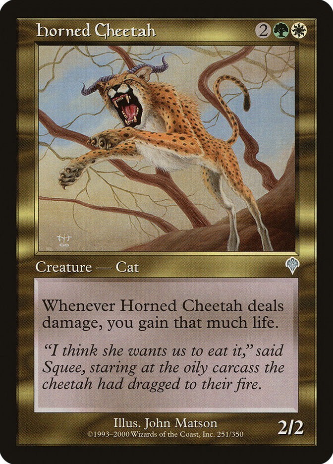 Horned Cheetah [Invasion] | Gear Gaming Fayetteville