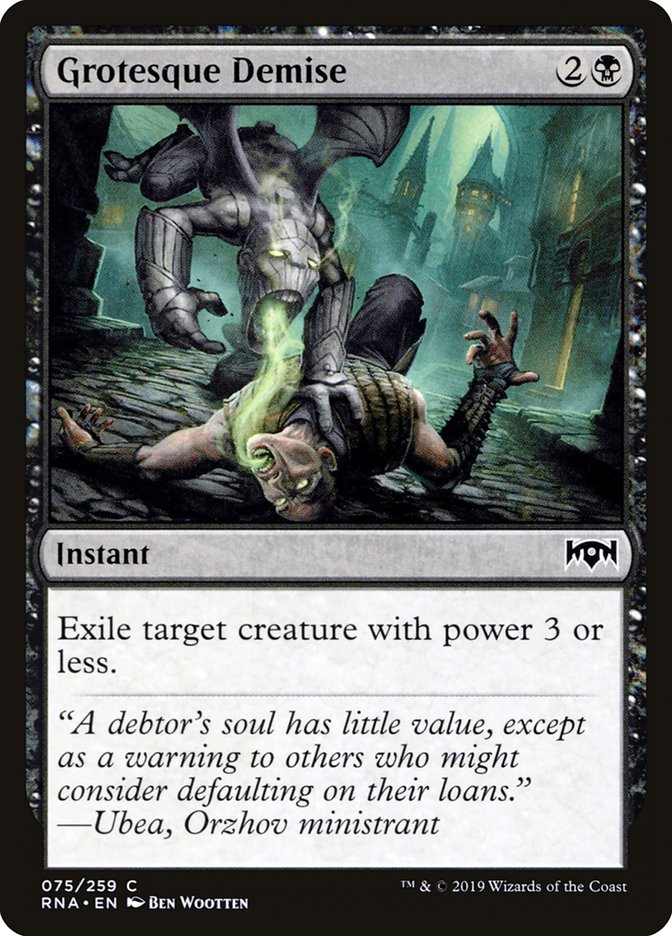Grotesque Demise [Ravnica Allegiance] | Gear Gaming Fayetteville