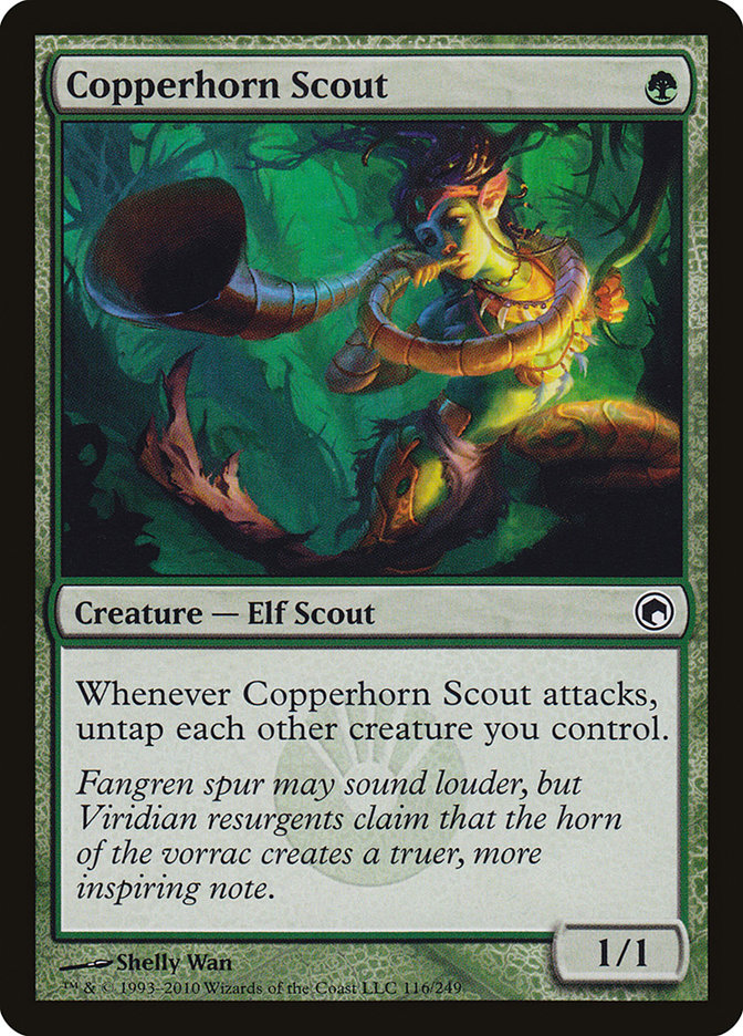 Copperhorn Scout [Scars of Mirrodin] | Gear Gaming Fayetteville