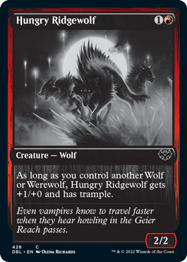 Hungry Ridgewolf [Innistrad: Double Feature] | Gear Gaming Fayetteville