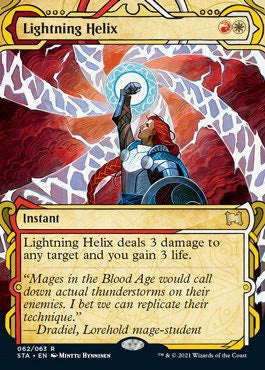 Lightning Helix (Foil Etched) [Strixhaven: School of Mages Mystical Archive] | Gear Gaming Fayetteville