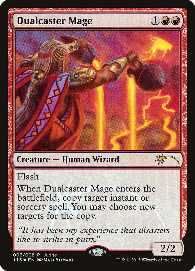 Dualcaster Mage [Judge Gift Cards 2015] | Gear Gaming Fayetteville