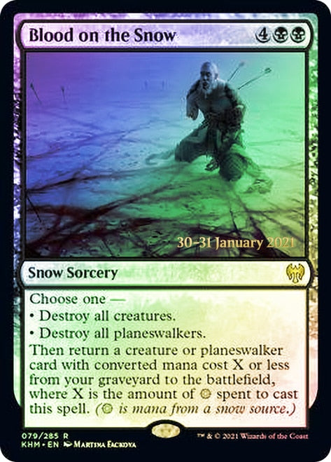 Blood on the Snow [Kaldheim Prerelease Promos] | Gear Gaming Fayetteville