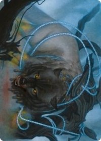 Bind the Monster Art Card [Kaldheim Art Series] | Gear Gaming Fayetteville