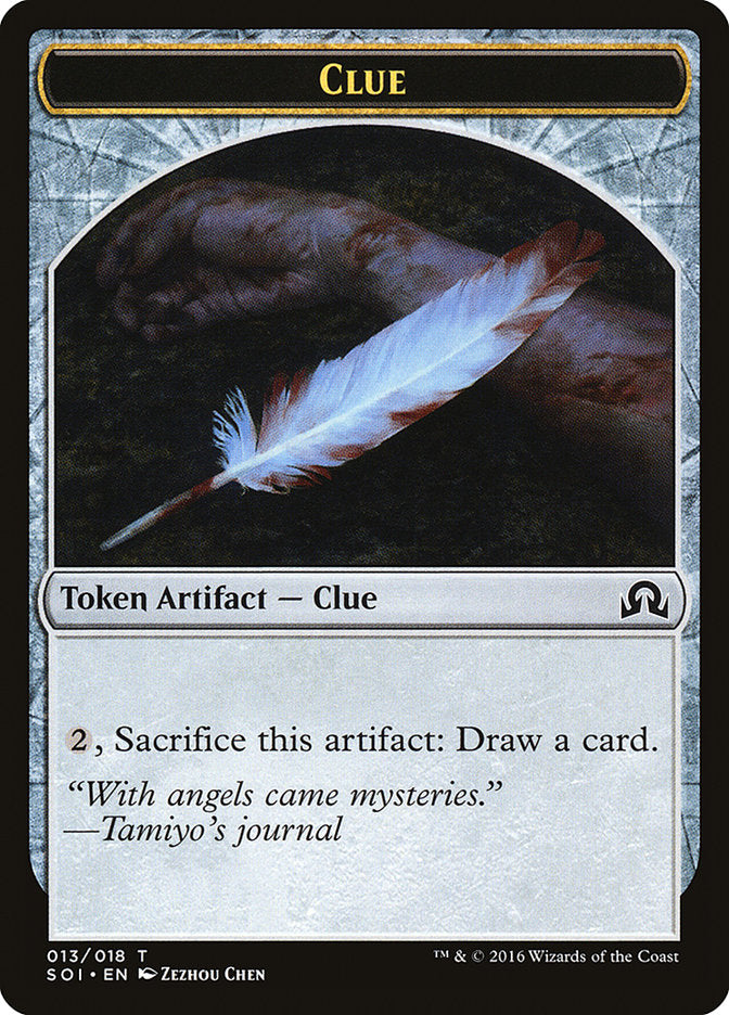 Clue Token (013/018) [Shadows over Innistrad Tokens] | Gear Gaming Fayetteville