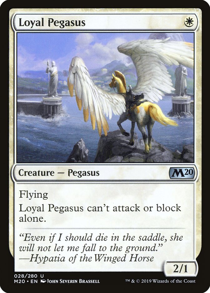 Loyal Pegasus [Core Set 2020] | Gear Gaming Fayetteville