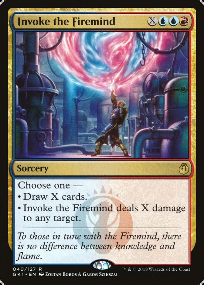 Invoke the Firemind [Guilds of Ravnica Guild Kit] | Gear Gaming Fayetteville