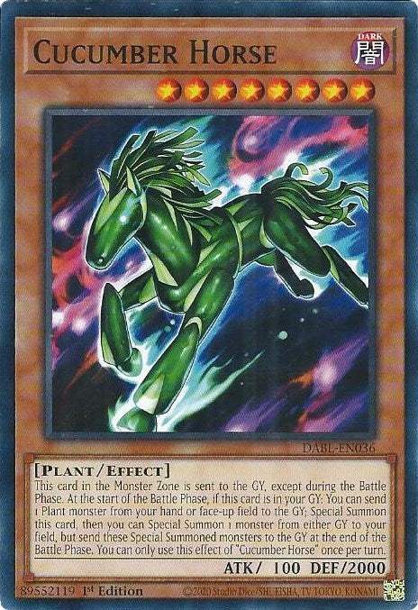 Cucumber Horse [DABL-EN036] Common | Gear Gaming Fayetteville
