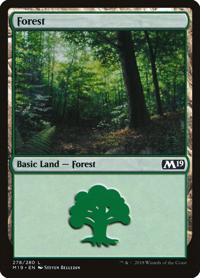 Forest (278) [Core Set 2019] | Gear Gaming Fayetteville