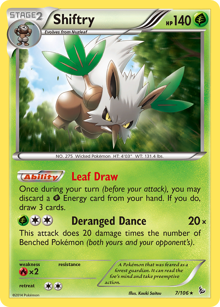 Shiftry (7/106) [XY: Flashfire] | Gear Gaming Fayetteville