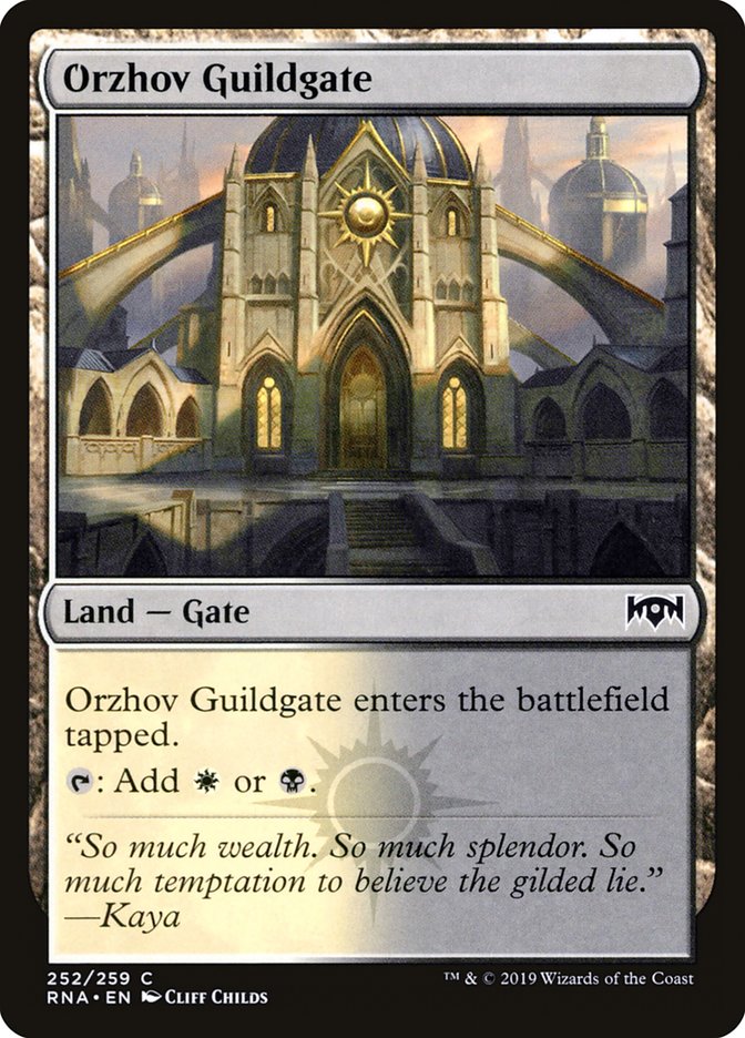 Orzhov Guildgate (252/259) [Ravnica Allegiance] | Gear Gaming Fayetteville