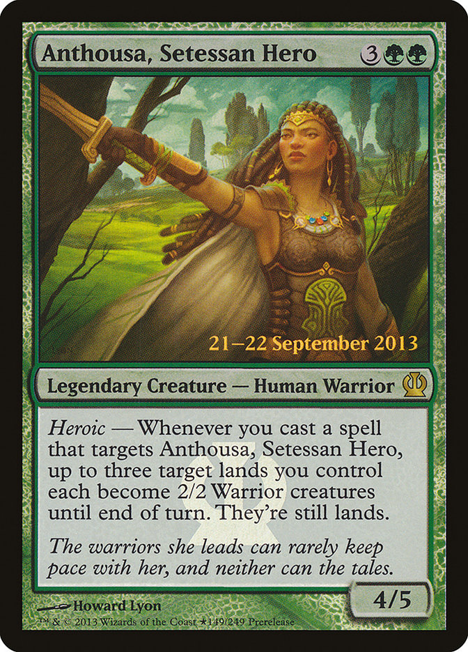 Anthousa, Setessan Hero [Theros Prerelease Promos] | Gear Gaming Fayetteville