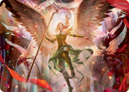 Sigarda's Summons Art Card [Innistrad: Crimson Vow Art Series] | Gear Gaming Fayetteville