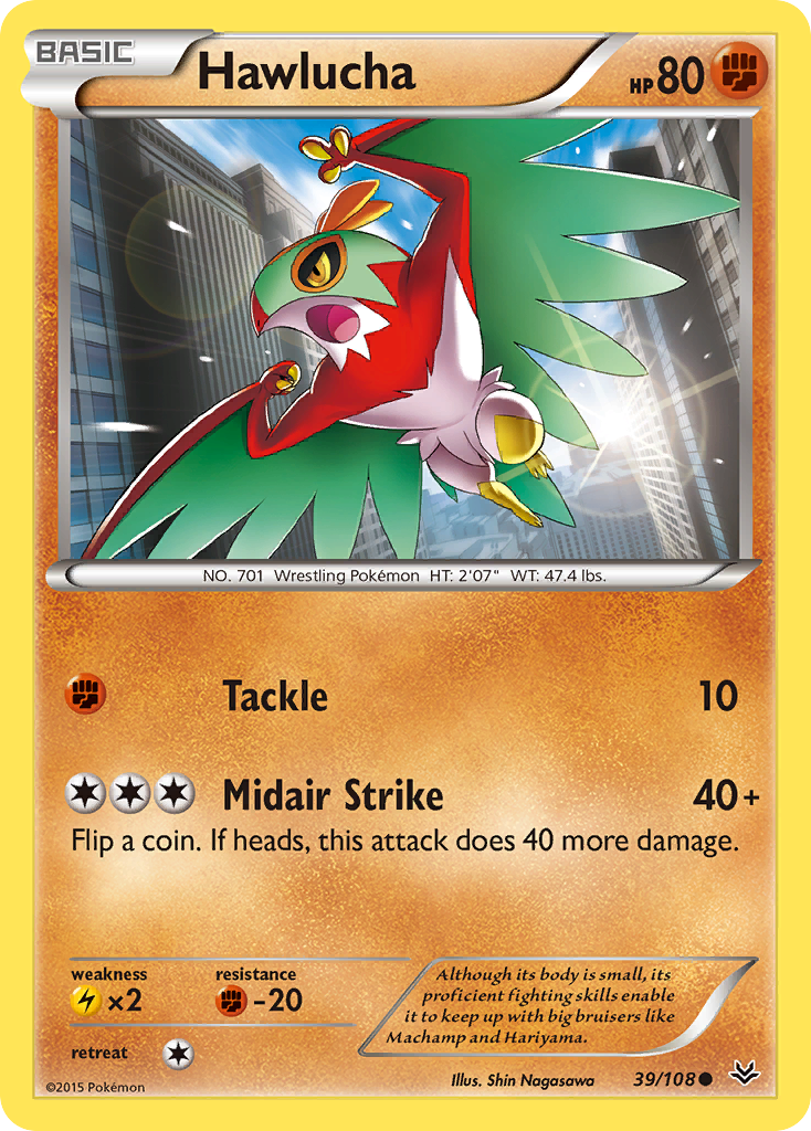 Hawlucha (39/108) [XY: Roaring Skies] | Gear Gaming Fayetteville