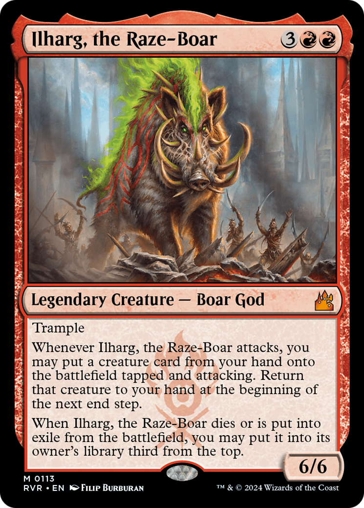 Ilharg, the Raze-Boar [Ravnica Remastered] | Gear Gaming Fayetteville