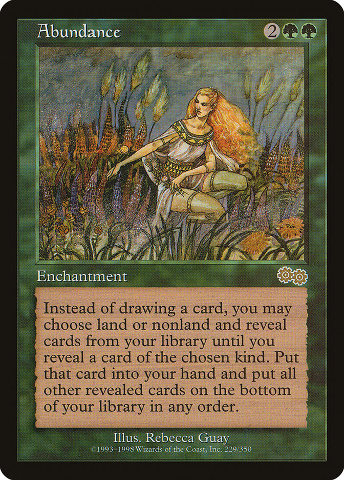 Abundance [Urza's Saga] | Gear Gaming Fayetteville