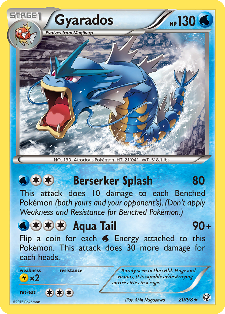 Gyarados (20/98) [XY: Ancient Origins] | Gear Gaming Fayetteville