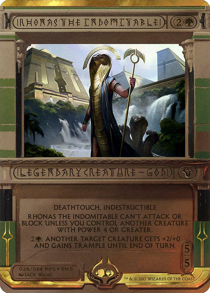 Rhonas the Indomitable (Invocation) [Amonkhet Invocations] | Gear Gaming Fayetteville