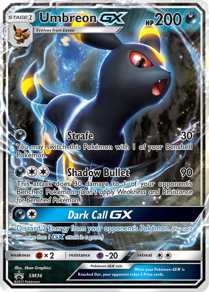 Umbreon GX (SM36) [Sun & Moon: Black Star Promos] | Gear Gaming Fayetteville