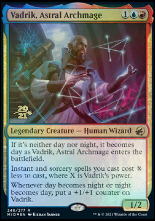 Vadrik, Astral Archmage [Innistrad: Midnight Hunt Prerelease Promos] | Gear Gaming Fayetteville