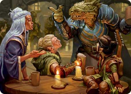 You Meet in a Tavern Art Card [Dungeons & Dragons: Adventures in the Forgotten Realms Art Series] | Gear Gaming Fayetteville