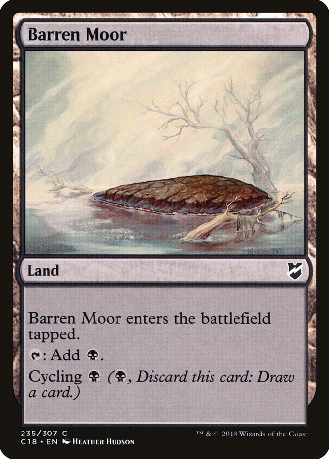 Barren Moor [Commander 2018] | Gear Gaming Fayetteville