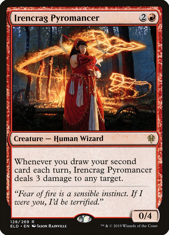 Irencrag Pyromancer [Throne of Eldraine] | Gear Gaming Fayetteville