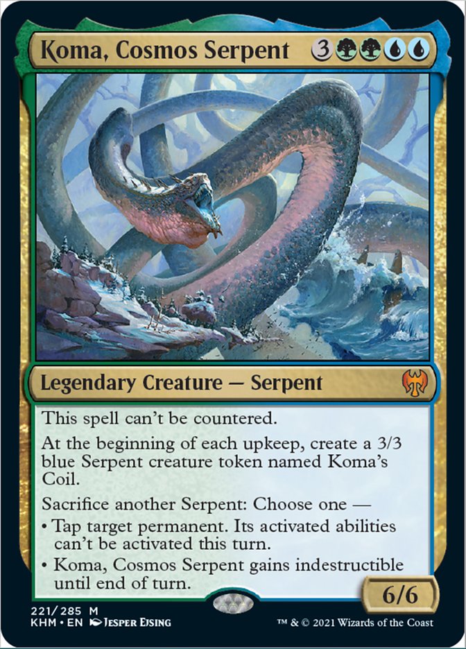 Koma, Cosmos Serpent [Kaldheim] | Gear Gaming Fayetteville
