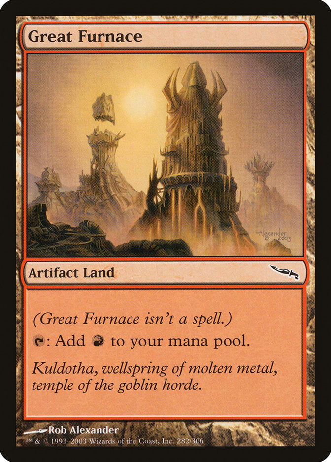 Great Furnace [Mirrodin] | Gear Gaming Fayetteville