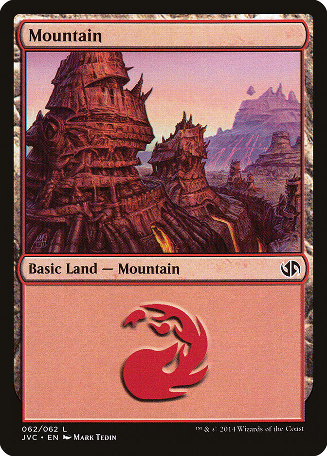 Mountain (62) [Duel Decks Anthology] | Gear Gaming Fayetteville
