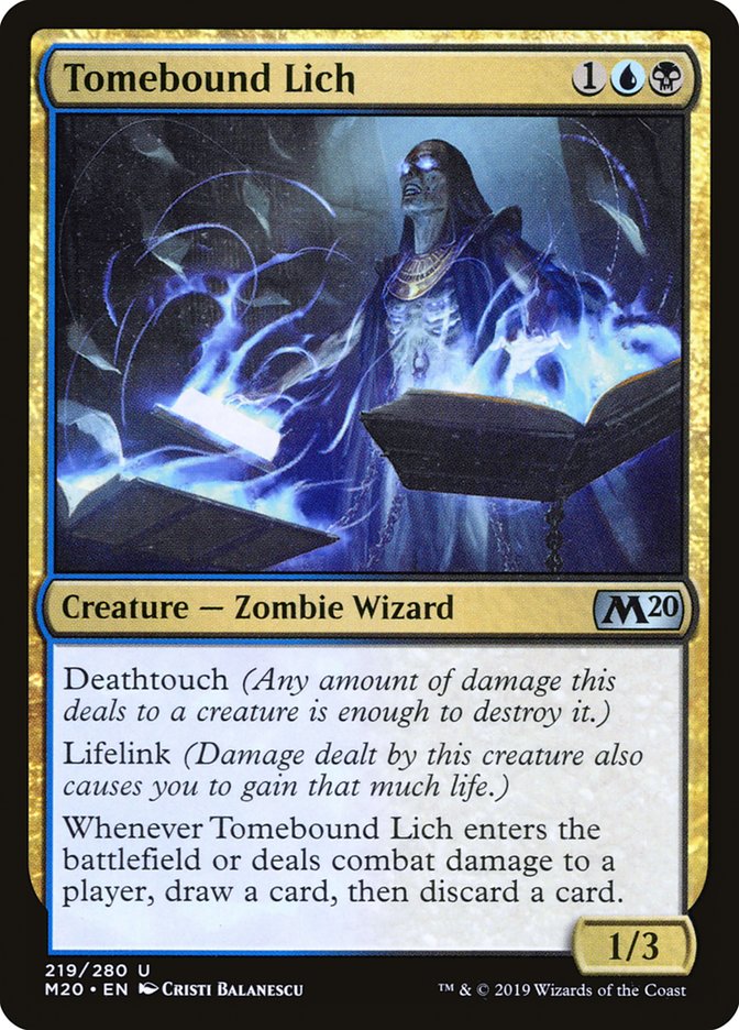 Tomebound Lich [Core Set 2020] | Gear Gaming Fayetteville