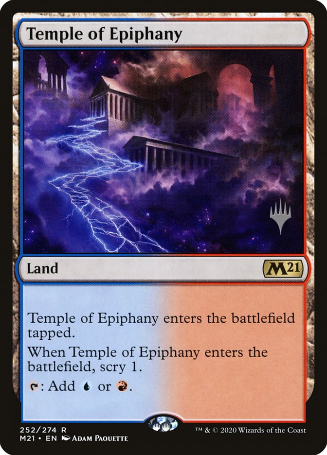 Temple of Epiphany (Promo Pack) [Core Set 2021 Promos] | Gear Gaming Fayetteville