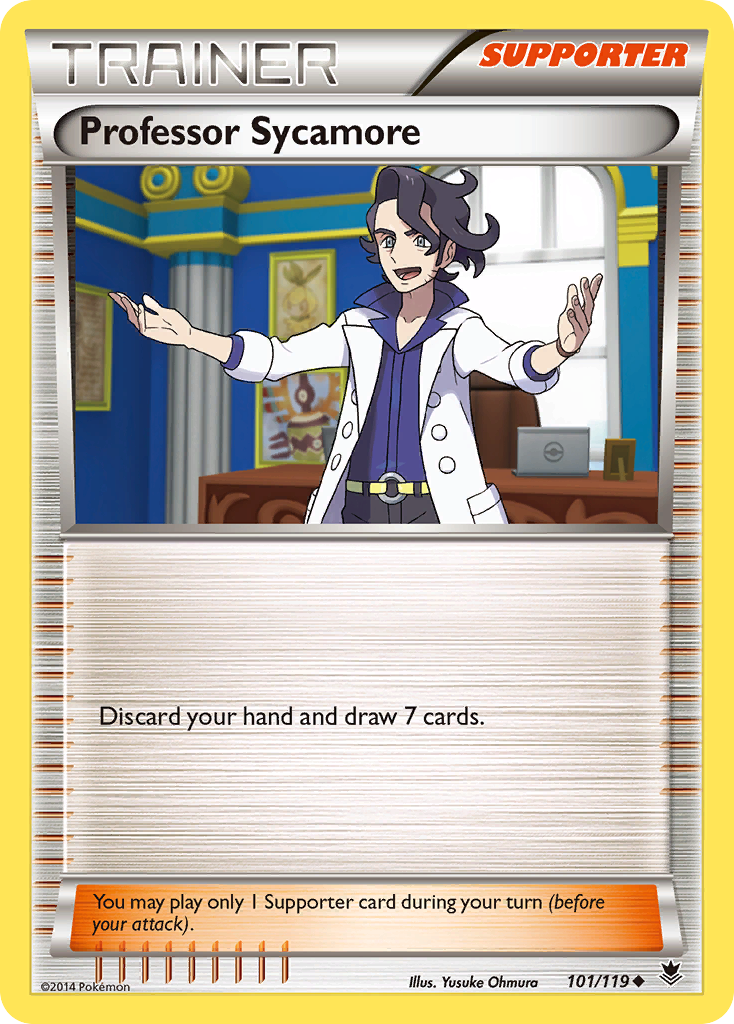 Professor Sycamore (101/119) [XY: Phantom Forces] | Gear Gaming Fayetteville