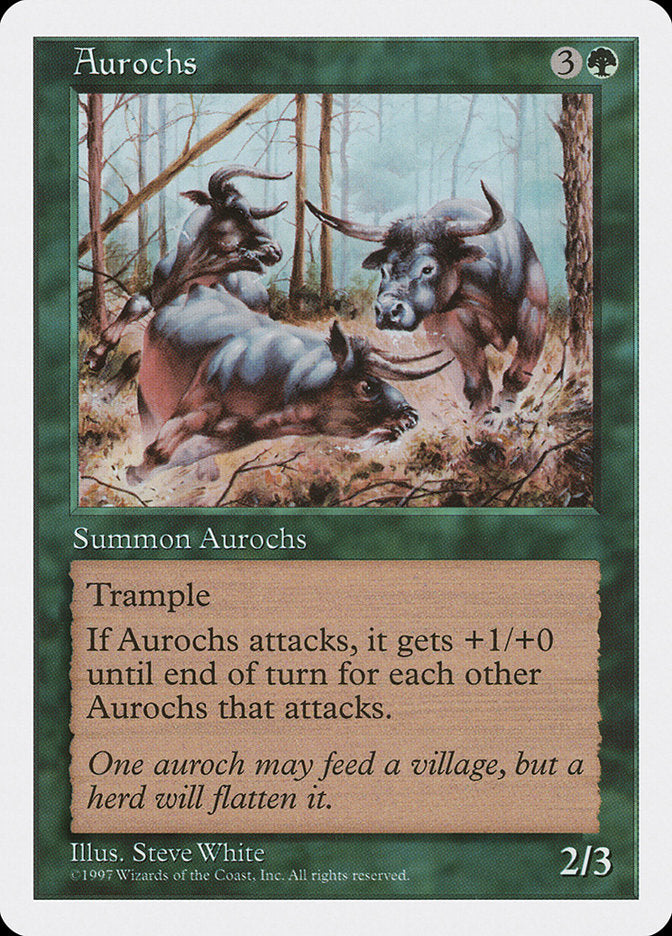 Aurochs [Fifth Edition] | Gear Gaming Fayetteville