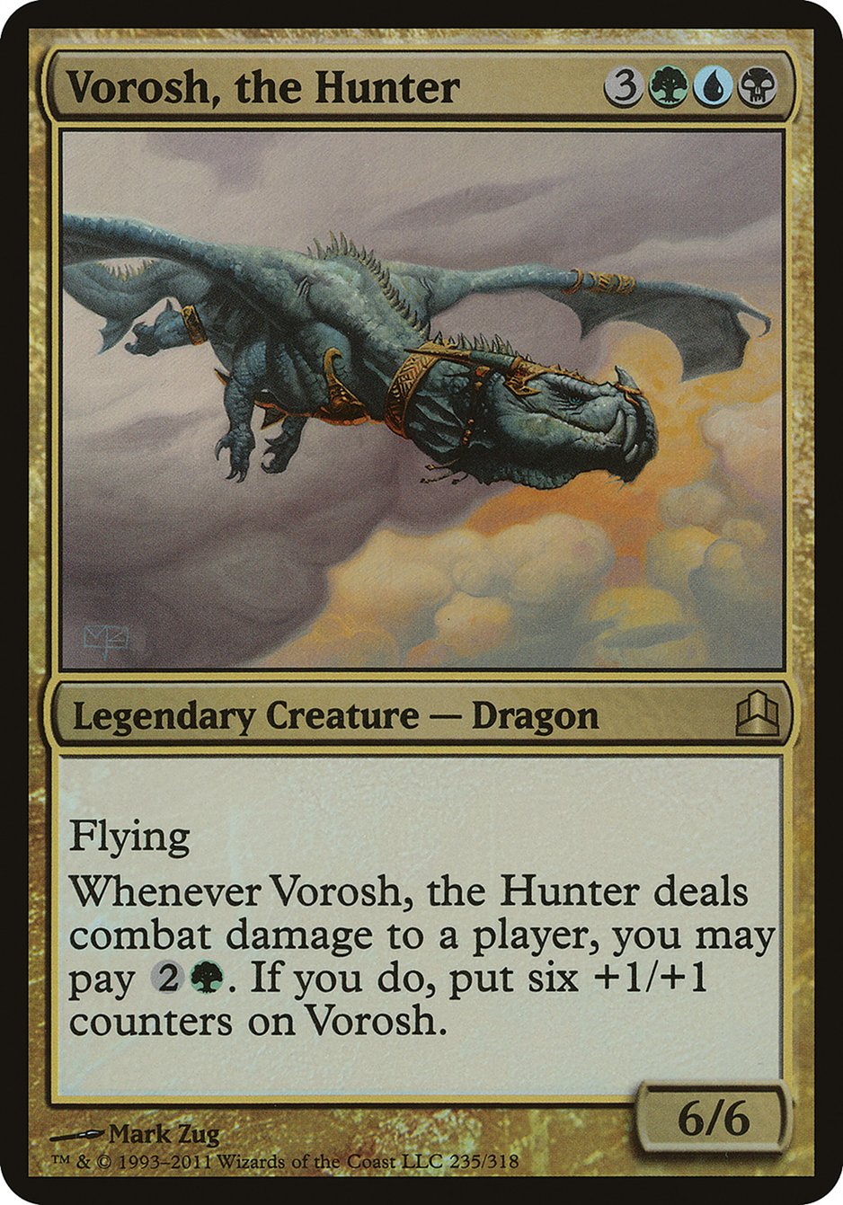 Vorosh, the Hunter (Oversized) [Commander 2011 Oversized] | Gear Gaming Fayetteville