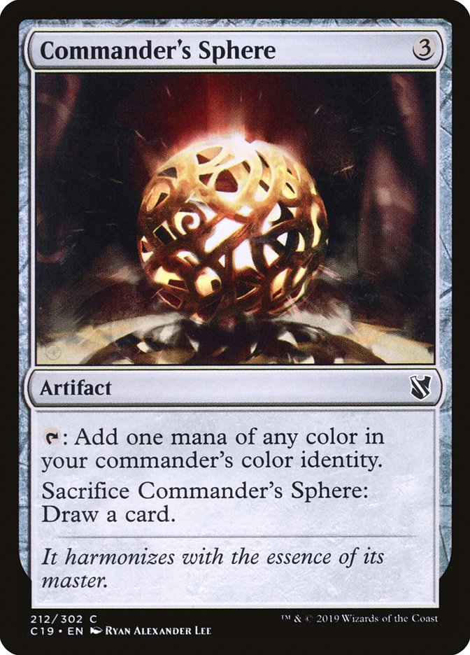 Commander's Sphere [Commander 2019] | Gear Gaming Fayetteville