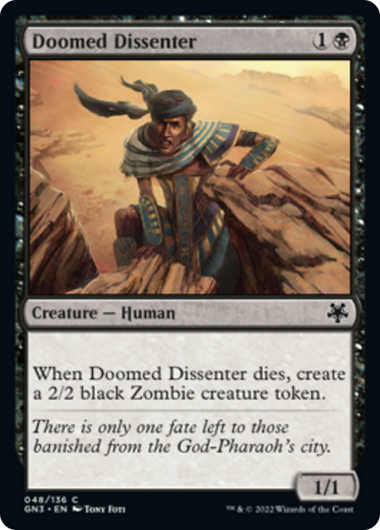 Doomed Dissenter [Game Night: Free-for-All] | Gear Gaming Fayetteville