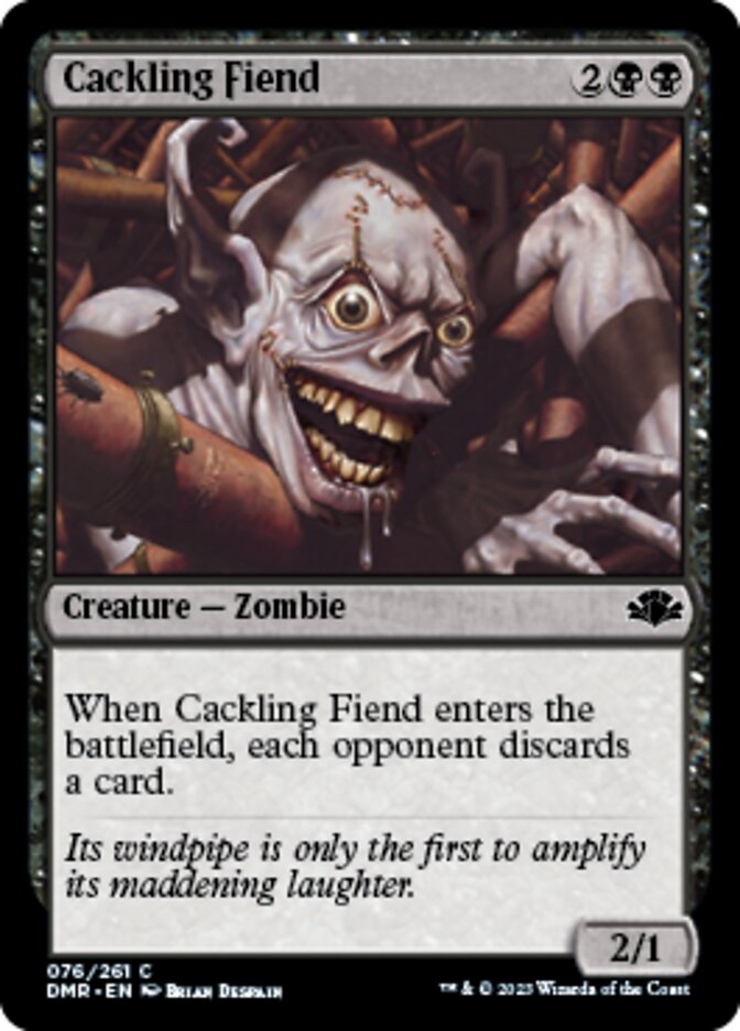 Cackling Fiend [Dominaria Remastered] | Gear Gaming Fayetteville