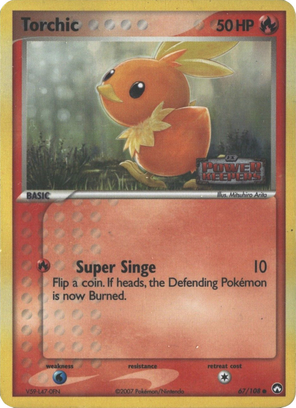 Torchic (67/108) (Stamped) [EX: Power Keepers] | Gear Gaming Fayetteville