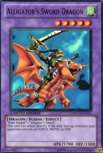 Alligator's Sword Dragon [WP11-EN015] Super Rare | Gear Gaming Fayetteville