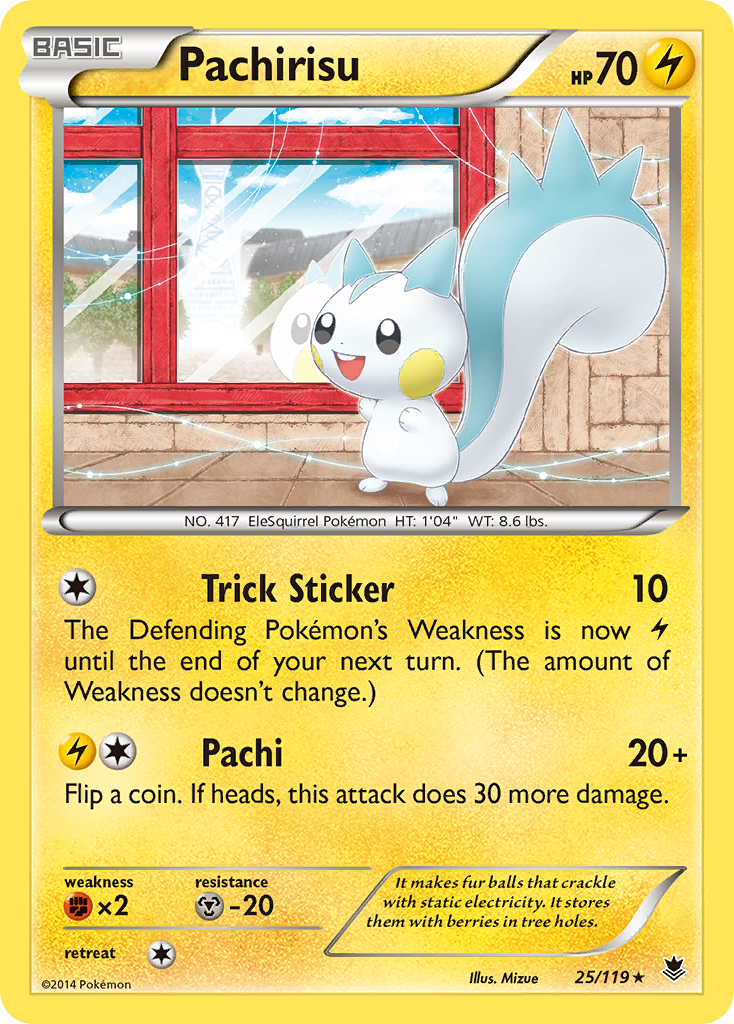 Pachirisu (25/119) [XY: Phantom Forces] | Gear Gaming Fayetteville