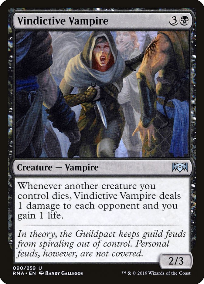 Vindictive Vampire [Ravnica Allegiance] | Gear Gaming Fayetteville