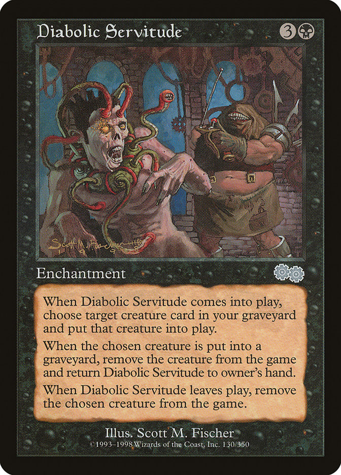 Diabolic Servitude [Urza's Saga] | Gear Gaming Fayetteville