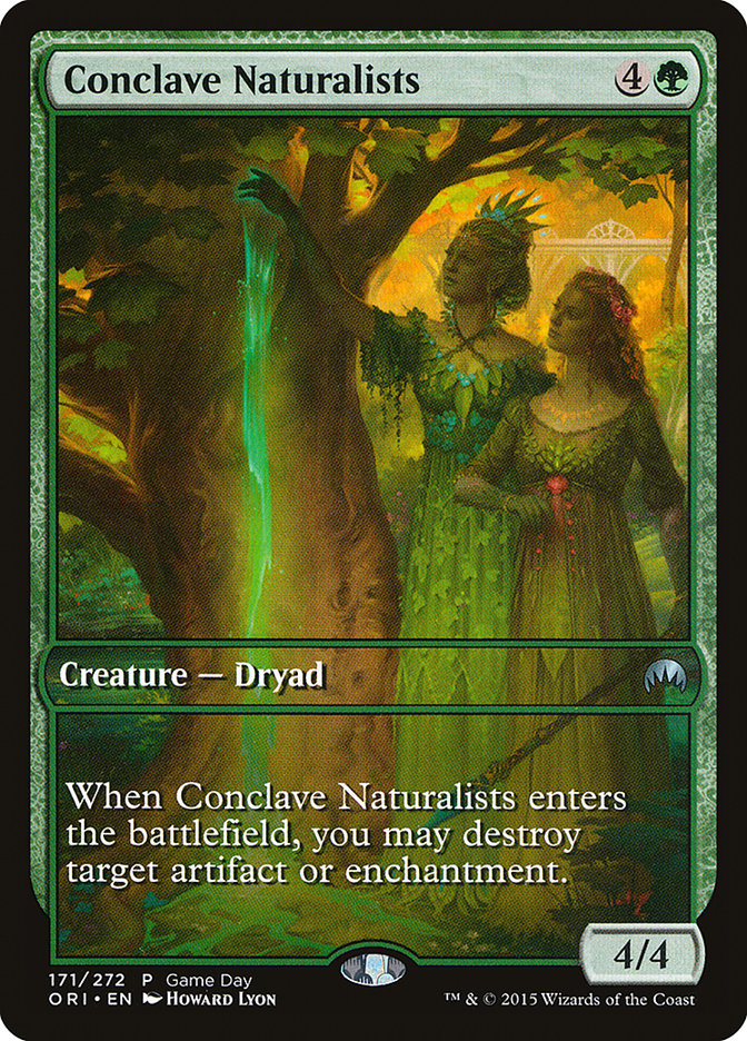 Conclave Naturalists (Game Day) [Magic Origins Promos] | Gear Gaming Fayetteville