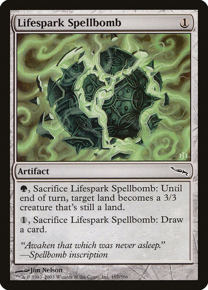 Lifespark Spellbomb [Mirrodin] | Gear Gaming Fayetteville